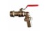 EURO TOOLS Vrtni ventil 145249, mesing, 1"